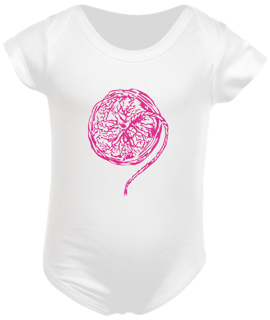 Nome do produto Body PLACENTA (rosa e branca)