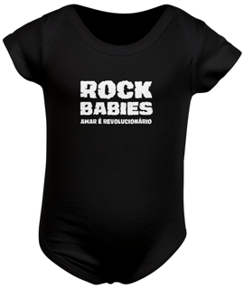 Nome do produto Body ROCK BABIES PRETO