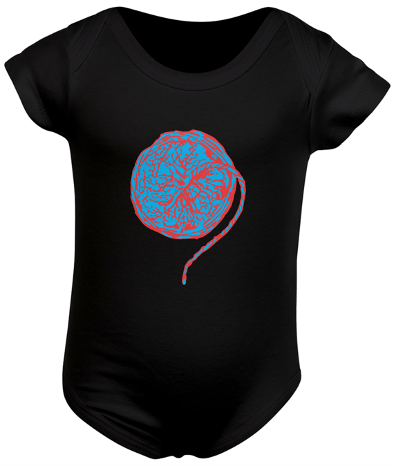 Body PLACENTA (azul e vermelho)