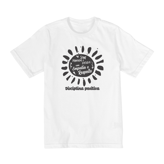 Camiseta SEM PALMADAS E CASTIGOS: Disciplina positiva