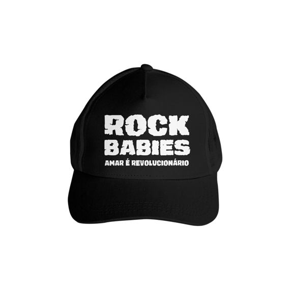 Boné Rock Babies - Amar é revolucionário