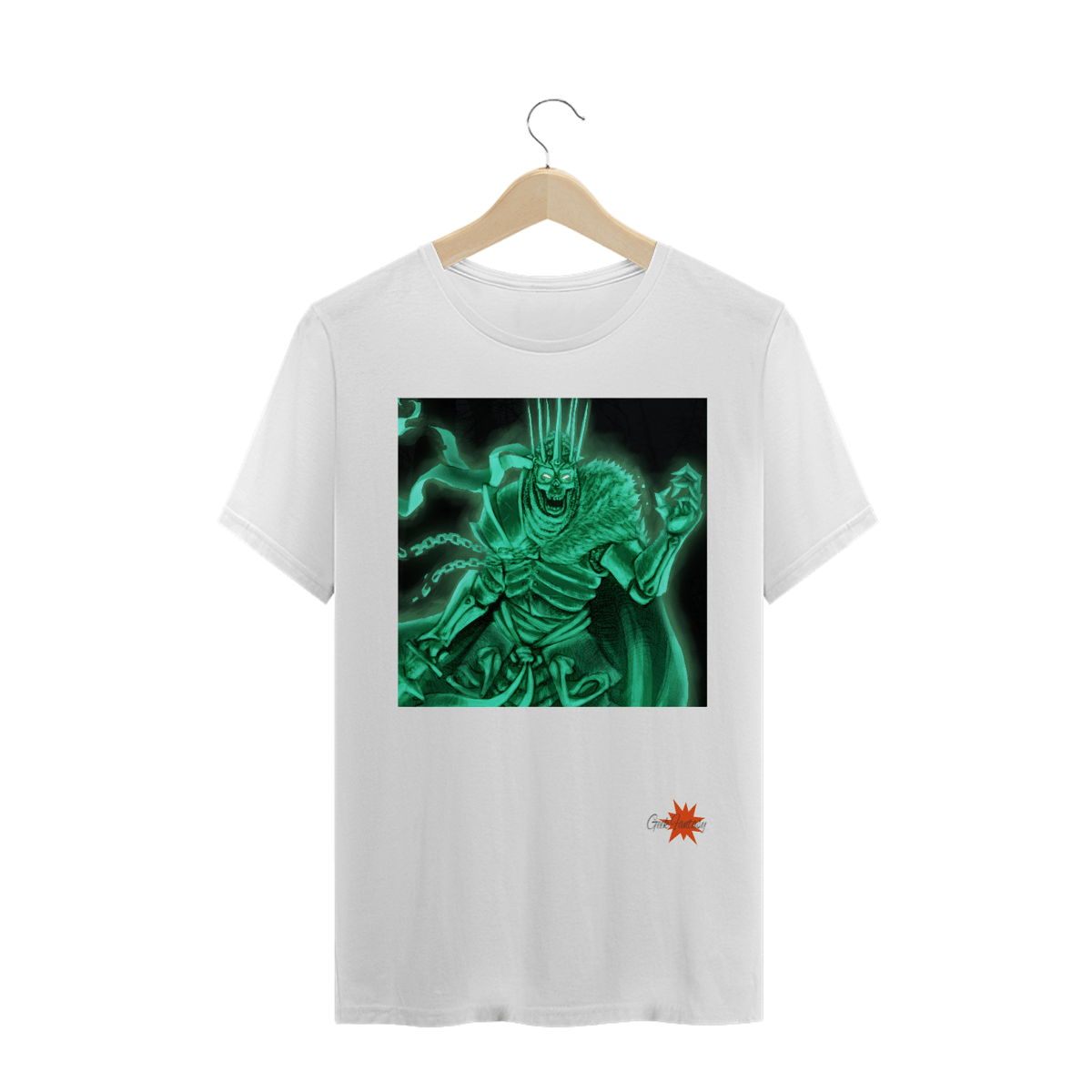 Nome do produto: Camiseta Geek Fantasy: Tema Jogos