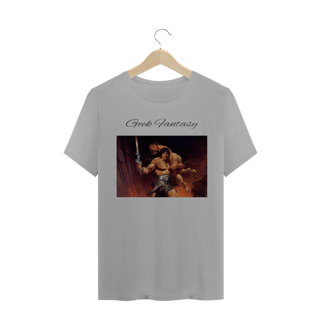 Nome do produto Camiseta Geek Fantasy: Tema Conan