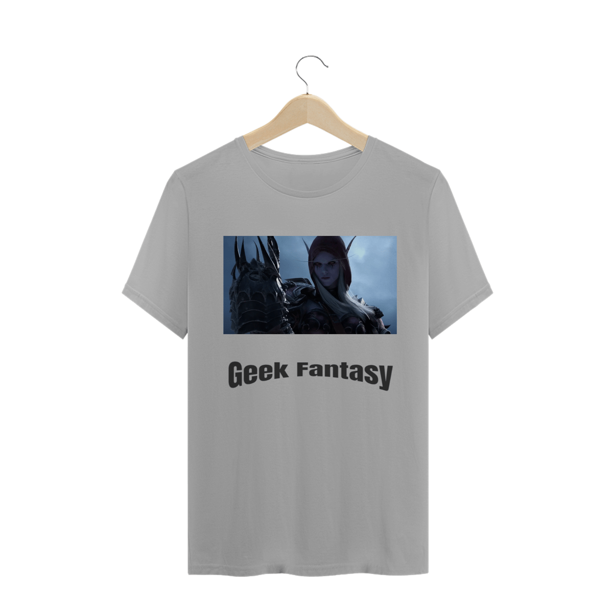 Nome do produto: Camiseta Geek Fantasy: Tema Jogos