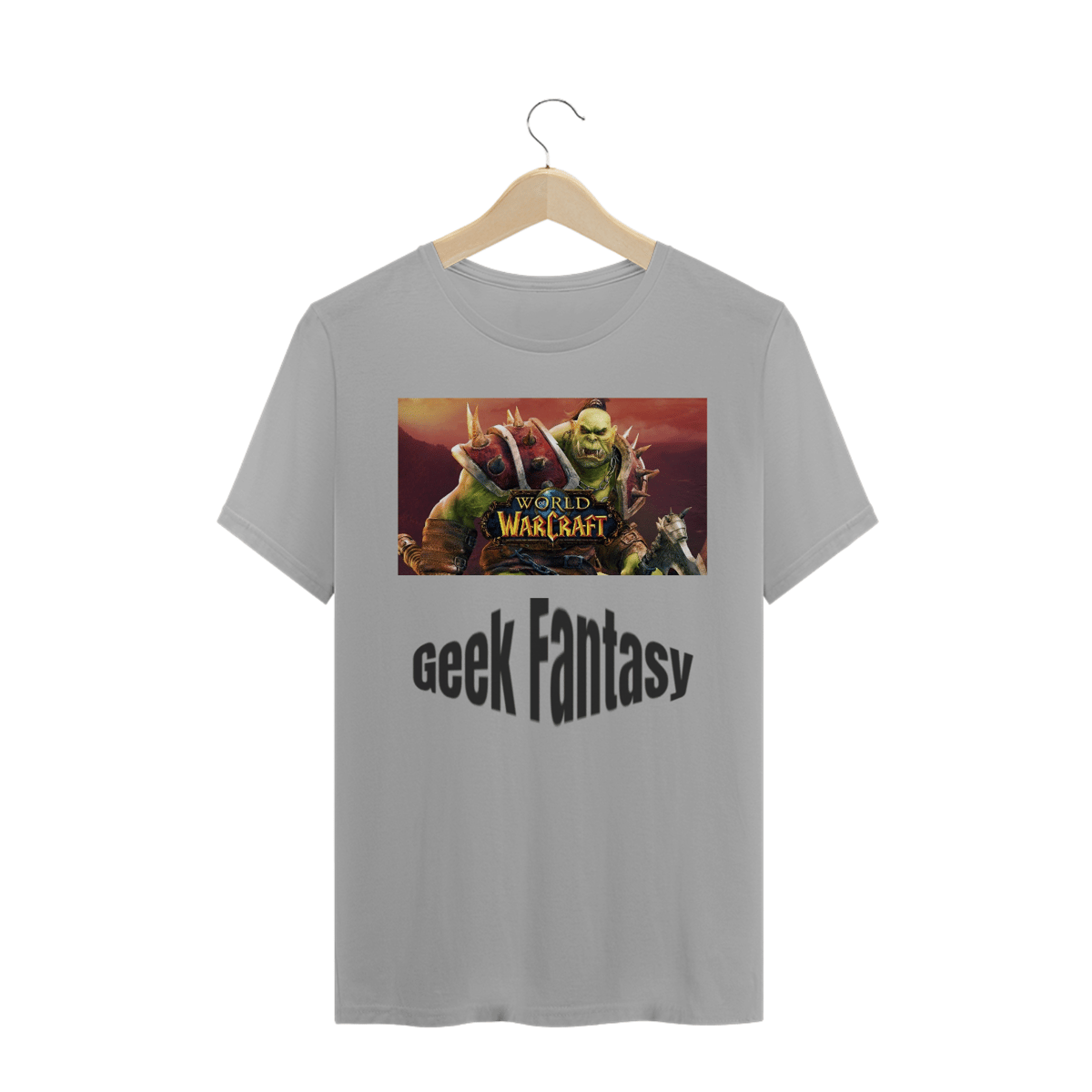 Nome do produto: Camiseta Geek Fantasy: Tema Jogos