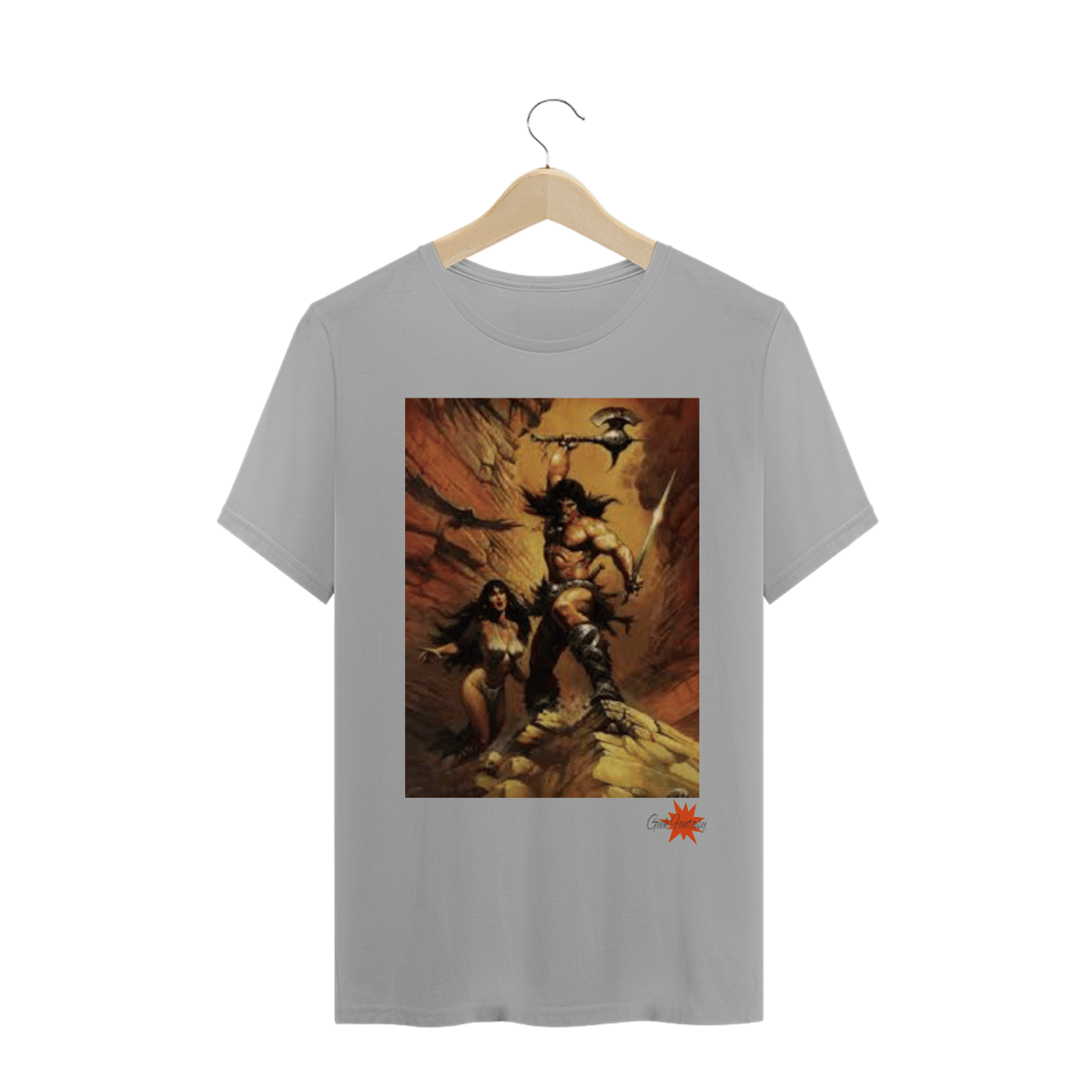 Nome do produto: Camiseta Geek fantasy: Tema Conan