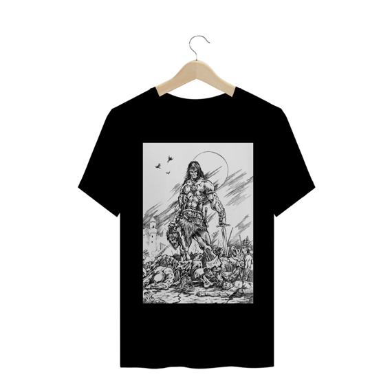 Camiseta Geek Fantasy: Tema Conan