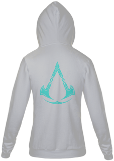 Nome do produto Moletom com zíper unissex - assassin's creed