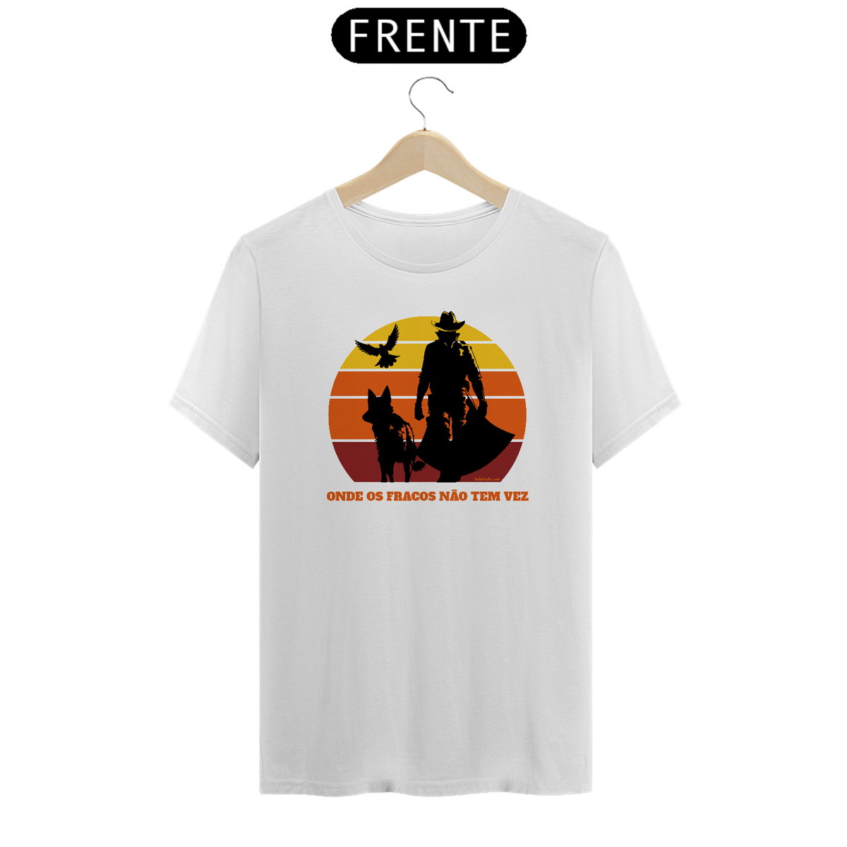 Nome do produto: T-Shirt Onde Os Fracos Não Tem Vez