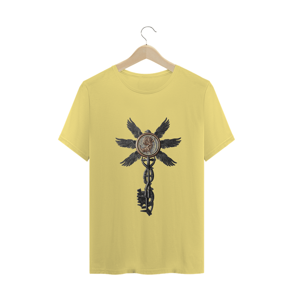 Nome do produto: Camiseta - Chave alada RE Village