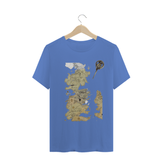 Camiseta - Mapa Game of Thrones