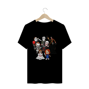 Nome do produtoCamiseta - Personagens Terror 