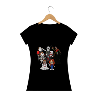 Camiseta - Personagens Terror
