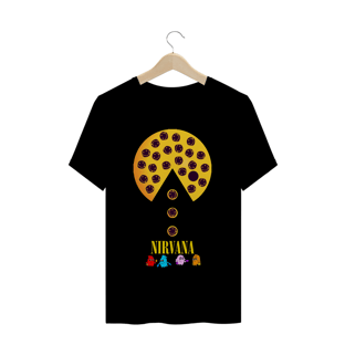 Nome do produtoCamiseta - Nirvana \ Pac-Man