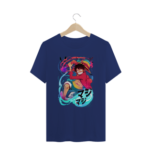 Nome do produtoCamiseta Plus Size Luffy Red Hawk