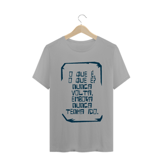 Nome do produto CAMISETA O Q É O Q É