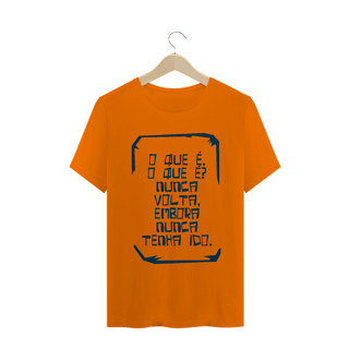 Nome do produto CAMISETA O Q É O Q É