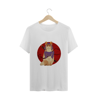 Nome do produto Camiseta Gatinho Samurai