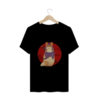 Nome do produto Camiseta Gatinho Samurai