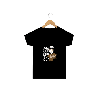 Nome do produto Camisa infantil - malandro é o ?