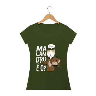 Nome do produto Baby Long - Malandro é o? (escuras)