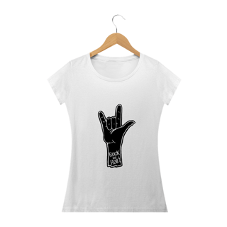 Nome do produto Camiseta FEMININA Rock N'Roll