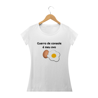 Nome do produto Camiseta MASCULINA Guerra de Consoles É Meu Ovo