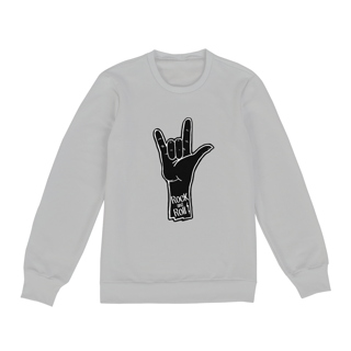 Nome do produto Moletom Fechado UNISSEX Rock N'Roll