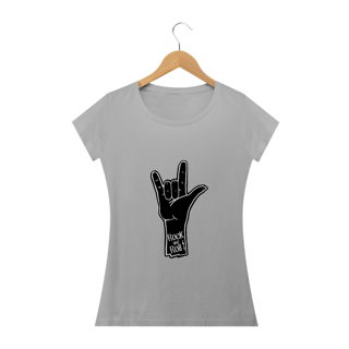 Nome do produto Camiseta FEMININA Rock N'Roll