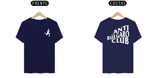 Nome do produto CAMISETA MAROMBA ANTI BÚLGARO CLUB V1  - ESTAMPA NAS COSTAS