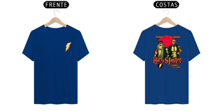 Nome do produto CAMISETA MAROMBA HARRY SPOTTER E A CÂMARA DE GANHOS - ESTAMPA NAS COSTAS