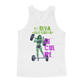 CAMISETA REGATA MAROMBA DIVAS MULHER-HULK