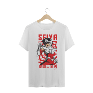 Nome do produto CAMISETA CAVALEIROS DO ZODÍACO VAI SEYA!