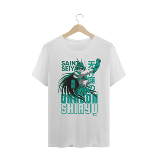 Nome do produto CAMISETA CAVALEIROS DO ZODÍACO DRAGÃO SHIRYU