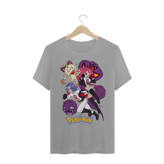 Nome do produto CAMISETA POKÉMON EQUIPE ROCKET