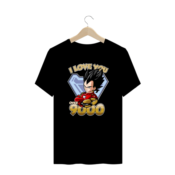 CAMISETA PLUS SIZE MAROMBA DRAGON BALL OVER 9000
