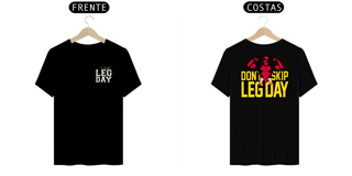 CAMISETA MAROMBA LEG DAY - ESTAMPA NAS COSTAS