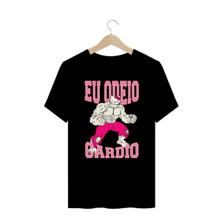 CAMISETA PLUS SIZE MAROMBA HELLO KITTY ODEIO CARDIO