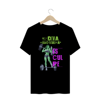 CAMISETA PLUS SIZE MAROMBA DIVAS MULHER-HULK