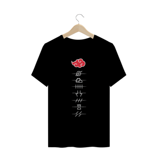 CAMISETA NARUTO ALDEIAS