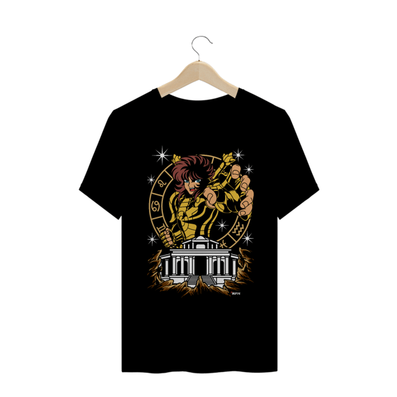  CAMISETA CAVALEIROS DO ZODÍACO DHOKO DE LIBRA