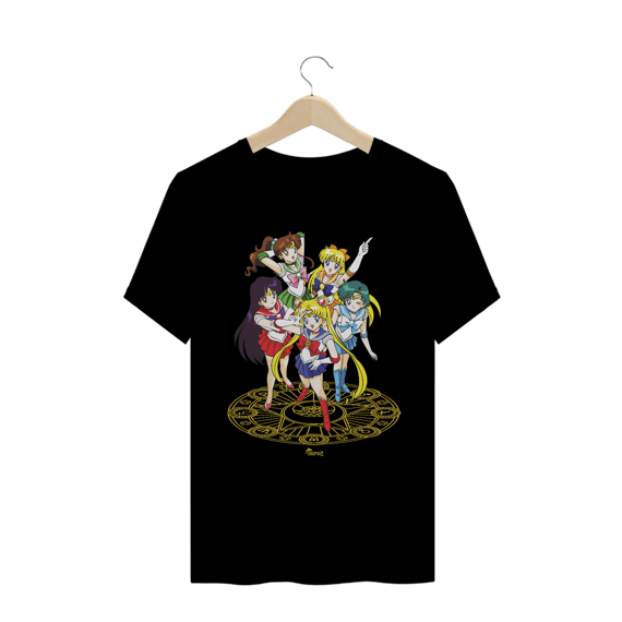 CAMISETA SAILOR MOON E AS OUTRAS