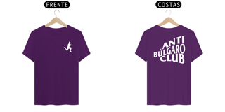 Nome do produto CAMISETA MAROMBA ANTI BÚLGARO CLUB V1  - ESTAMPA NAS COSTAS