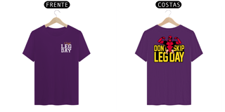 Nome do produto CAMISETA MAROMBA LEG DAY - ESTAMPA NAS COSTAS