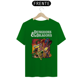Nome do produto CAMISETA D&D CAVERNA DO DRAGÃO