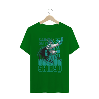 Nome do produto CAMISETA CAVALEIROS DO ZODÍACO DRAGÃO SHIRYU