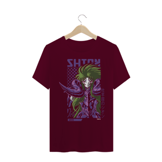 Nome do produto  CAMISETA CAVALEIROS DO ZODÍACO MESTRE SHION