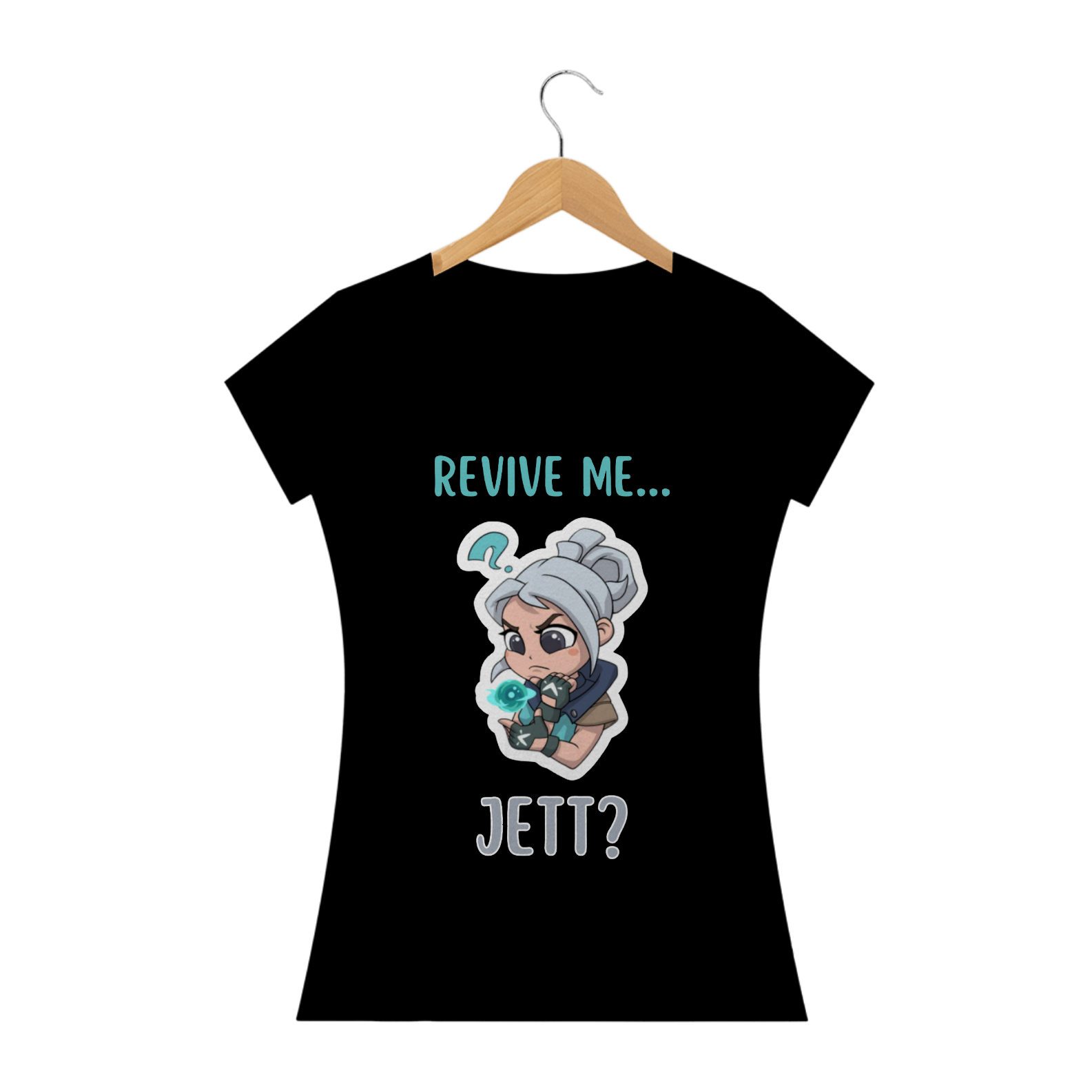 Revive me Jett valorant feminina