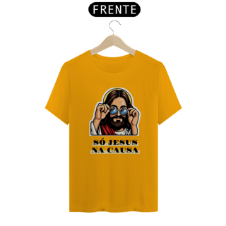 Nome do produto Camiseta Só Jesus Na Causa