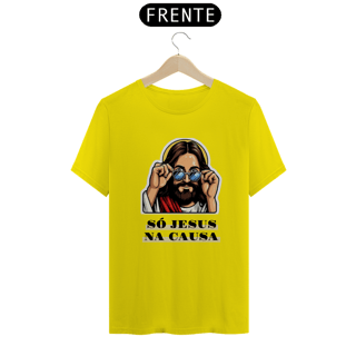 Nome do produto Camiseta Só Jesus Na Causa